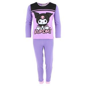 Textiel Trade Girls Kuromi Long Sleeve Pajama Set